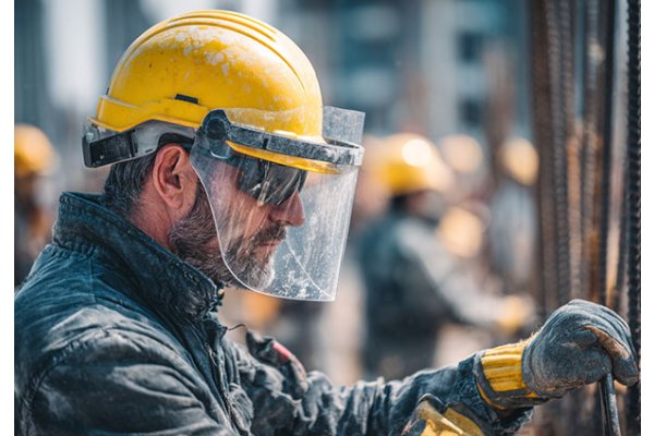 Защита от механических воздействий — перчатки, каски, щитки