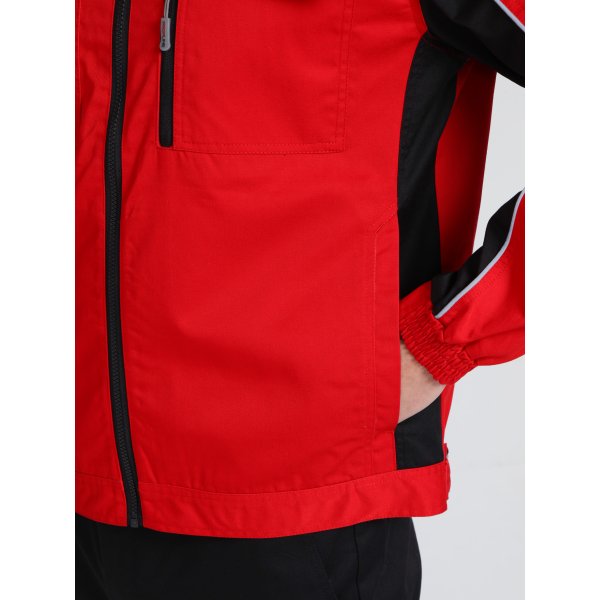Куртка ProfLineSpecialist (тк.Смесовая,240), красный/черный