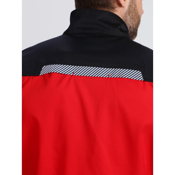 Куртка ProfLineSpecialist (тк.Смесовая,240), красный/черный