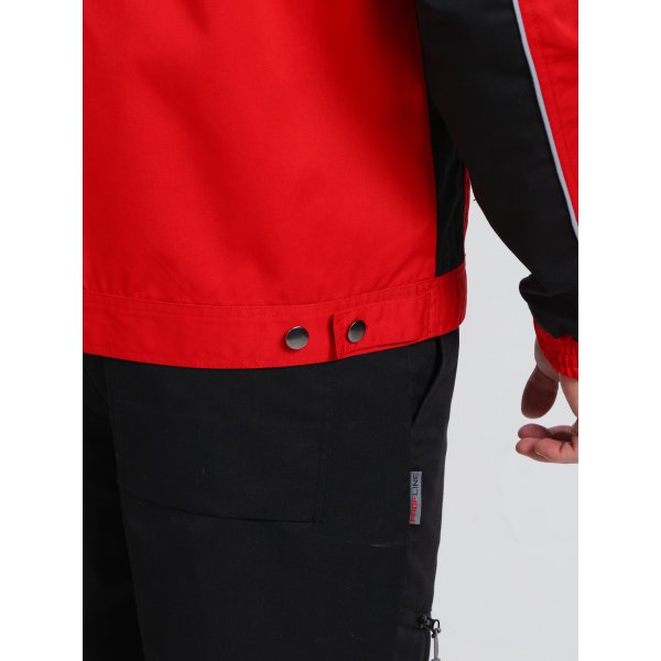 Куртка ProfLineSpecialist (тк.Смесовая,240), красный/черный