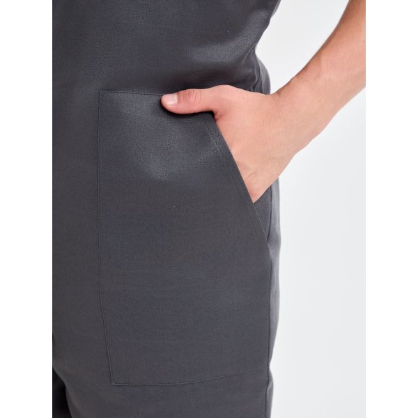 Костюм зимний Труженик-Ультра-2 СОП (тк.Смесовая,210) п/к, т.серый/красный