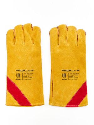 Перчатки (краги) спилковые PROFLINE LEADER Termo