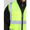 Жилет сигнальный ProfLineLeader СОП-4 (тк.Полиэфир,130), желтый