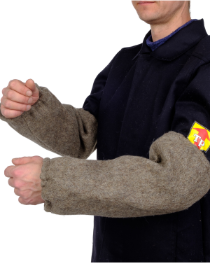 Нарукавники суконные (тк.Сукно,760), серый