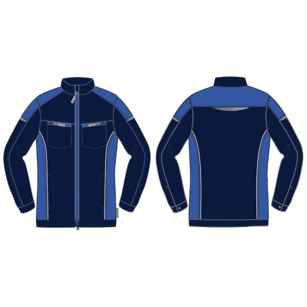 Куртка женская ProfLineSpecialist (тк.Смесовая,240), т.синий/васильковый