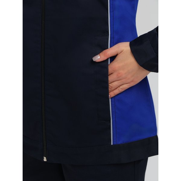 Куртка женская ProfLineSpecialist (тк.Смесовая,240), т.синий/васильковый