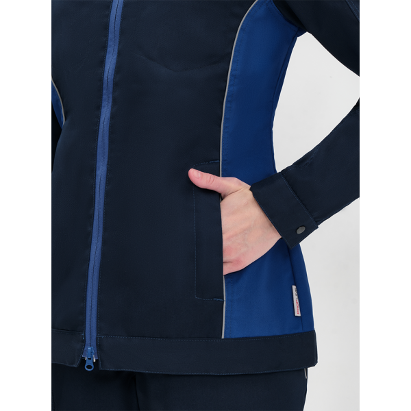 Куртка женская ProfLineSpecialist (тк.Смесовая,240), т.синий/васильковый