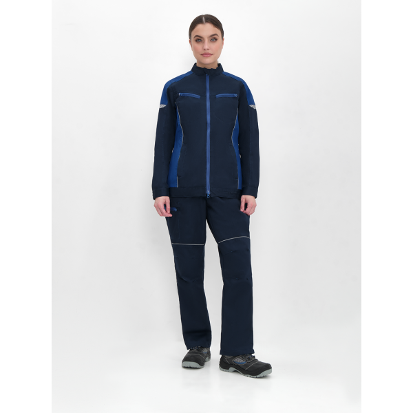 Куртка женская ProfLineSpecialist (тк.Смесовая,240), т.синий/васильковый