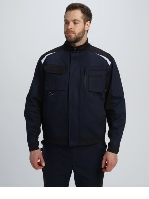 Куртка Милан CH (тк.Смесовая,260), т.синий/черный