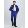 Костюм Строй-1 CH МВО (тк.Смесовая,280) брюки, васильковый/т.синий