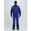 Костюм Строй-1 CH МВО (тк.Смесовая,280) брюки, васильковый/т.синий