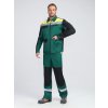 Костюм ProfLineBase-1 (тк.Твил,210) брюки, зеленый/черный/желтый