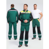 Костюм ProfLineBase-1 (тк.Твил,210) брюки, зеленый/черный/желтый