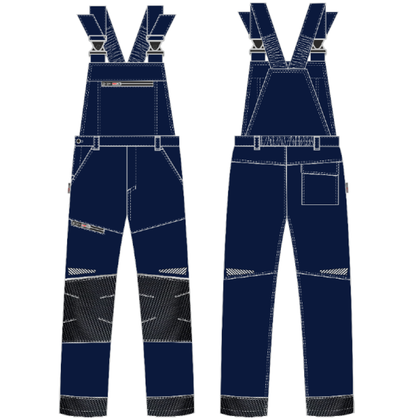 Полукомбинезон ProfLineSpecialist (тк.Смесовая,240), т.синий