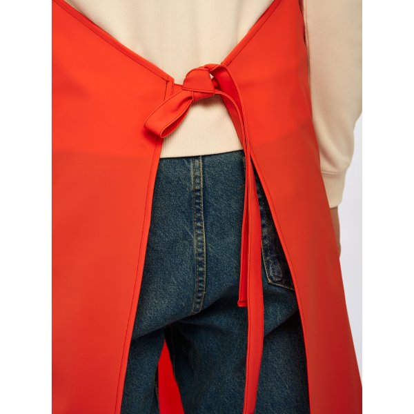 Фартук влагозащитный для рыбаков ProfLineSpecialist (ПВХ,550), оранжевый