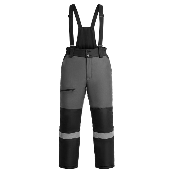 Брюки зимние ProfLineSpecialist (тк.Мембрана,180), серый/черный