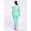 Костюм женский хирургический Модерн-004 (тк.Стрейч,120) MedLine, мятный