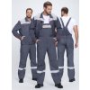Костюм Флофт-2 Премиум СОП У. (тк.Смесовая,240) п/к, т.серый/серый/красный