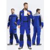 Костюм Вектрон-2 (тк.Смесовая,240) п/к, васильковый/т.синий/серый