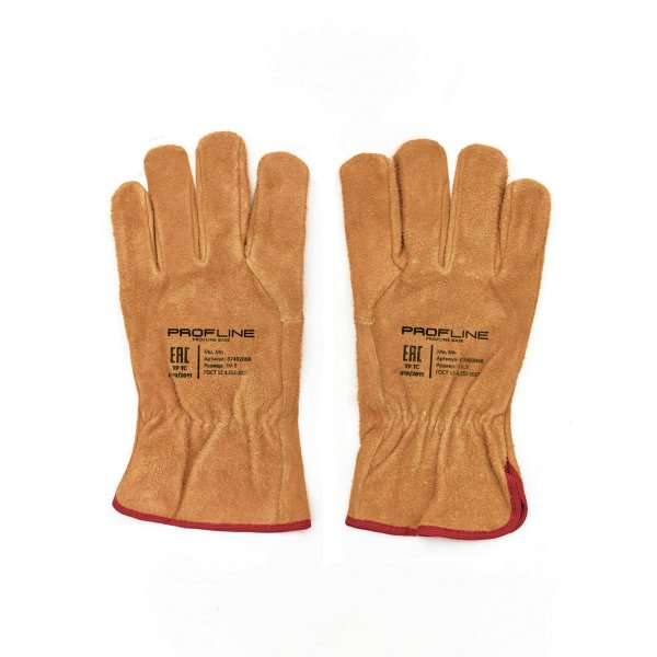Перчатки спилковые ProfLineBase