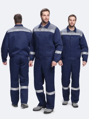 Костюм Легион-2 СОП CH (тк.Смесовая,210) п/к, т.синий/серый