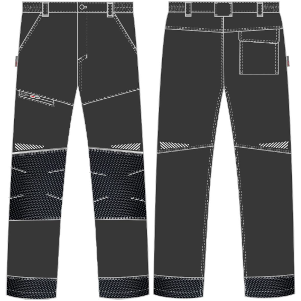 Брюки ProfLineSpecialist (тк.Смесовая,240), черный