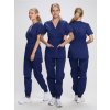 Костюм женский Сити-001 (тк.Смесовая,145) MedLine, т.синий