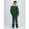 Костюм Лигор-2 СОП (тк.Смесовая,210) п/к, зеленый/желтый