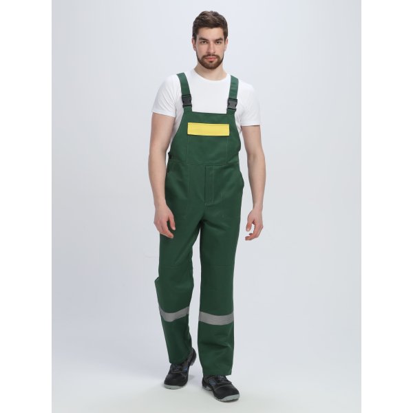 Костюм Лигор-2 СОП (тк.Смесовая,210) п/к, зеленый/желтый