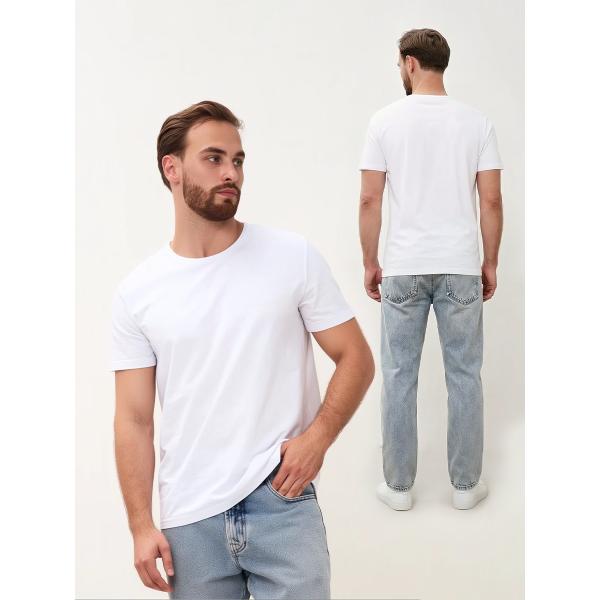 Футболка ProfLineBase (тк.Трикотаж,160), белый