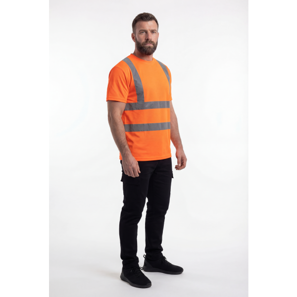Футболка ProfLineSpecialist СОП (тк.Трикотаж,140), оранжевый