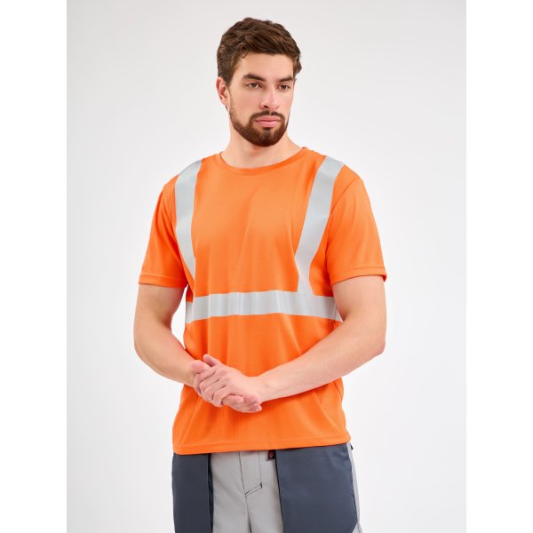 Футболка ProfLineSpecialist СОП (тк.Трикотаж,140), оранжевый
