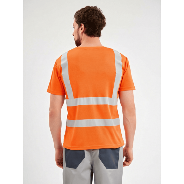 Футболка ProfLineSpecialist СОП (тк.Трикотаж,140), оранжевый