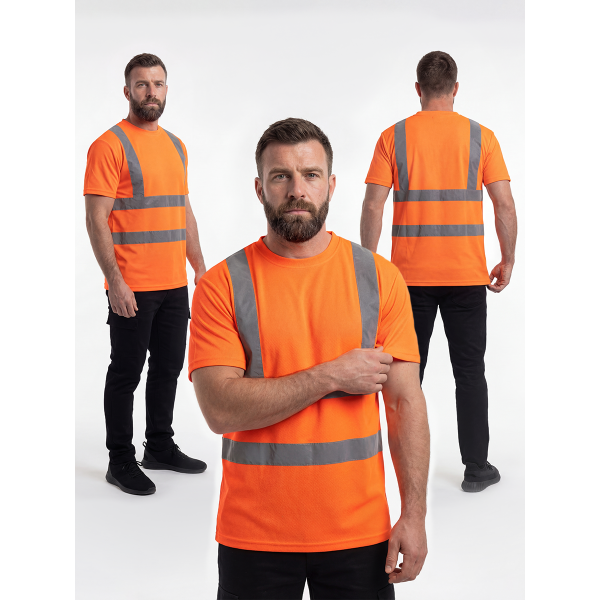 Футболка ProfLineSpecialist СОП (тк.Трикотаж,140), оранжевый