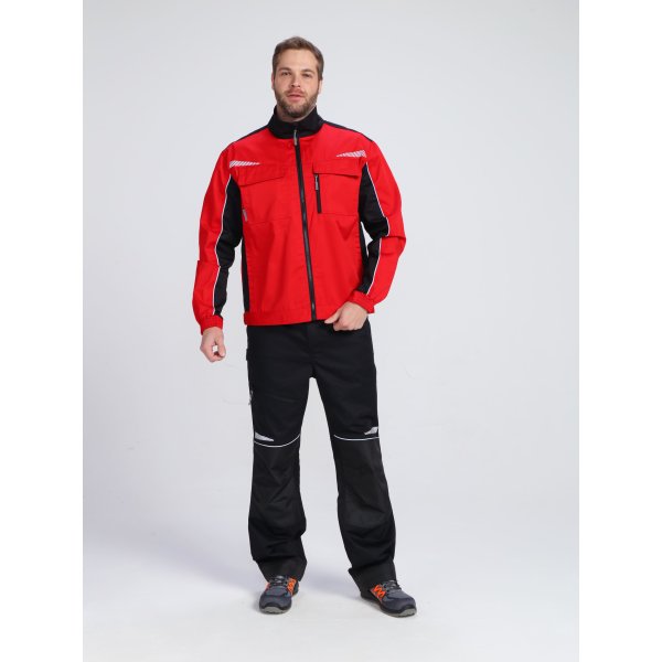 Костюм ProfLineSpecialist-2 (тк.Смесовая,240) п/к, красный/черный