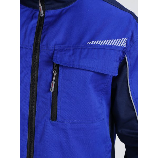 Куртка ProfLineSpecialist (тк.Смесовая,240), васильковый/т.синий