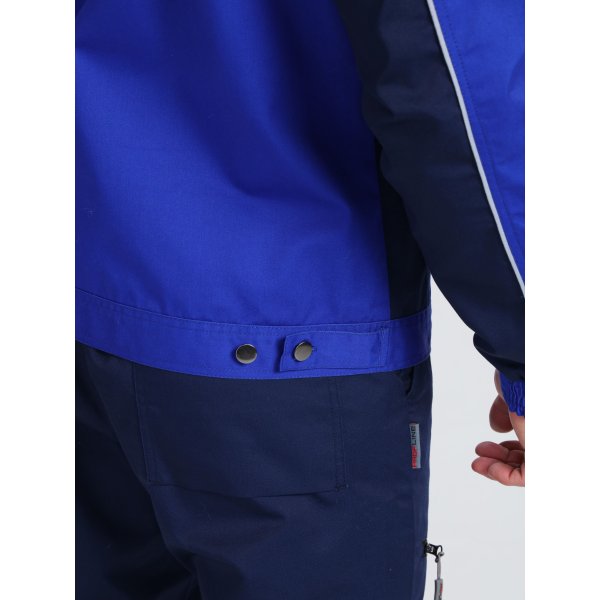 Куртка ProfLineSpecialist (тк.Смесовая,240), васильковый/т.синий