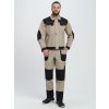 Костюм Вест IMP (тк.Канвас,260) брюки, бежевый/черный