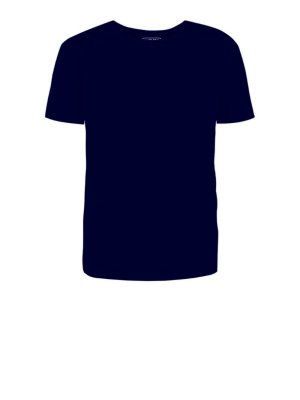Футболка Премиум О-ворот (тк.Трикотаж, 155), т.синий