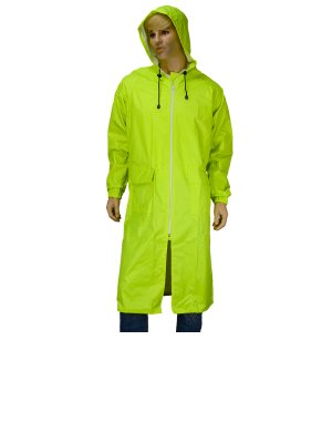 Плащ влагозащитный Скат (Таффета/ПВХ, 225), лимонный