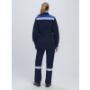 Костюм женский Веснис-1 СОП (тк.Саржа,250) брюки, т.синий/васильковый