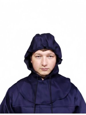 Подшлемник для защиты от искр и брызг расплавленного металла (тк. Велдшилд,450), т.синий