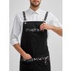 Фартук с грудкой универсальный Прага (тк.Форвард,210), черный (023)