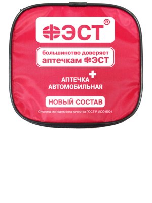 Аптечка ФЭСТ автомобильная мягкий футляр (арт.3737), №260н