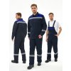 Костюм Липецк-2 СОП CH (тк.Смесовая,280) п/к, т.синий/васильковый