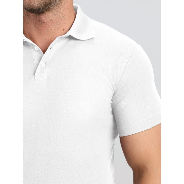 Рубашка поло ProfLineBase (тк.Пике,180), белый