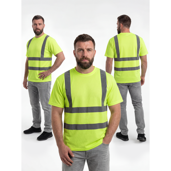 Футболка ProfLineSpecialist СОП (тк.Трикотаж,140), желтый