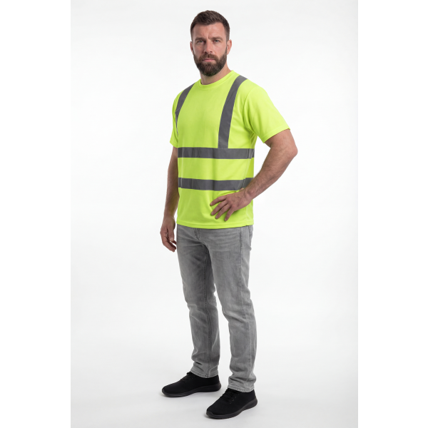 Футболка ProfLineSpecialist СОП (тк.Трикотаж,140), желтый