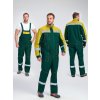 Костюм Бриготек-2 СОП (тк.Смесовая,260) п/к, зеленый/желтый