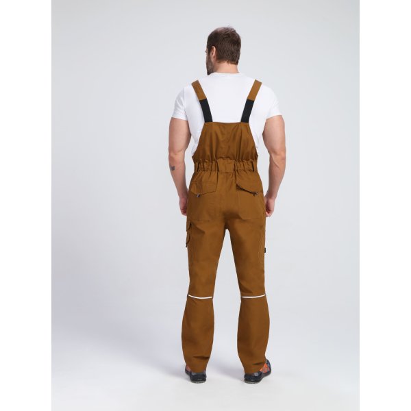 Полукомбинезон ProfLineSpecialist (тк.РипСтоп,240), коричневый/черный